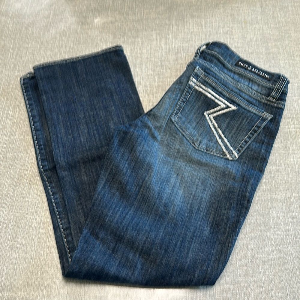 Rock Republic Jean Capris Kendall Size 6